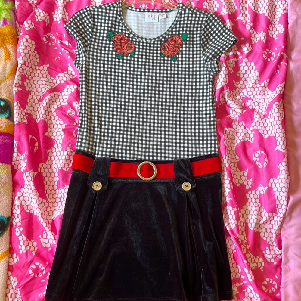 CRB Girls Rose Casual Dress